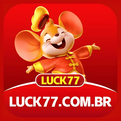 Imagem promocional da LUCK77 mostrando a plataforma e suas vantagens